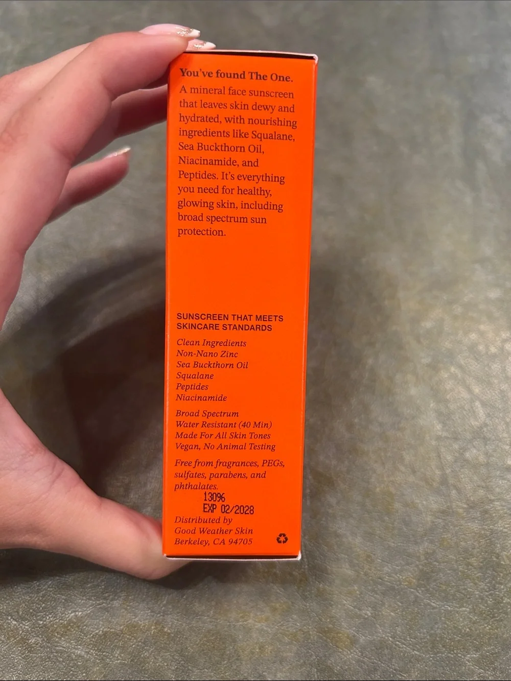 G.W.S The One Daily Sun Cream (SPF 30)